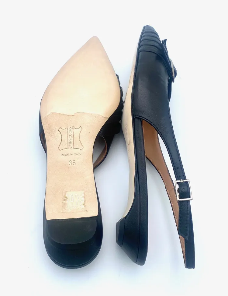 ISA slingback nero