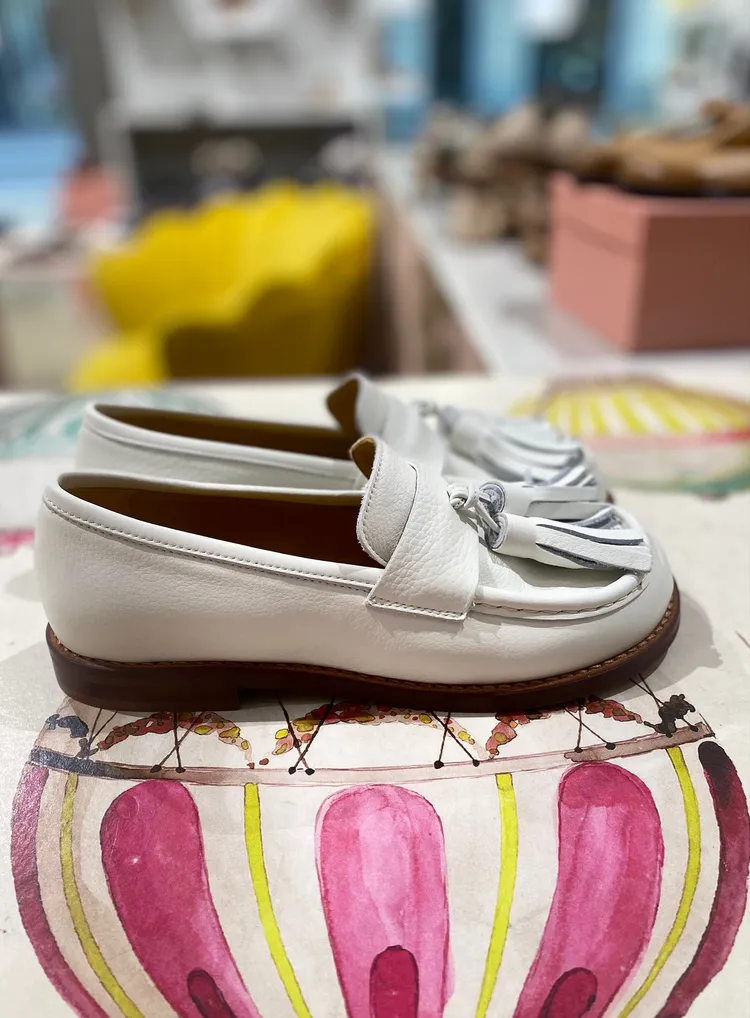 VERA mocassino latte